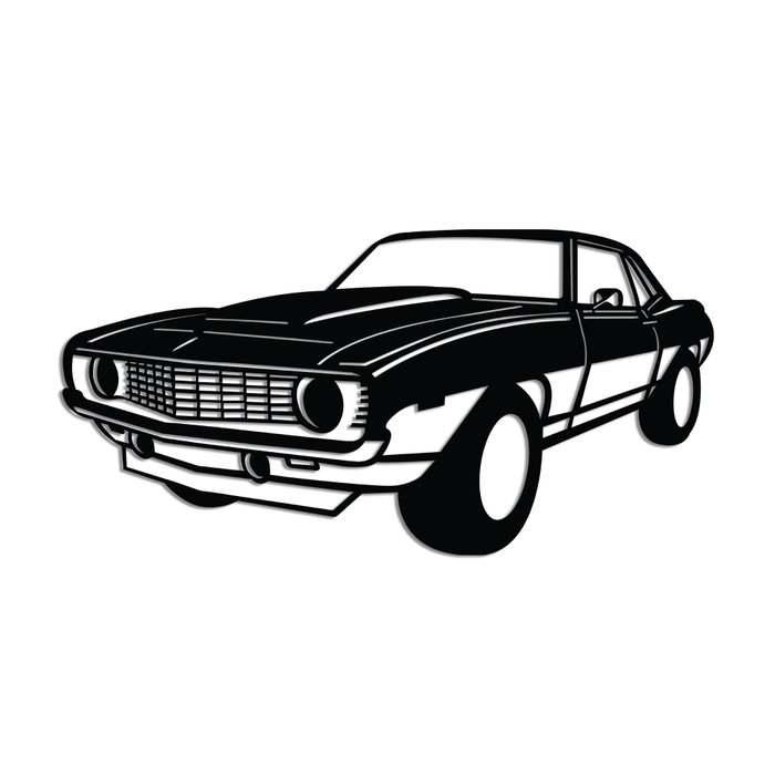 Wallity Chevy Camaro Yenko Escultura de pared